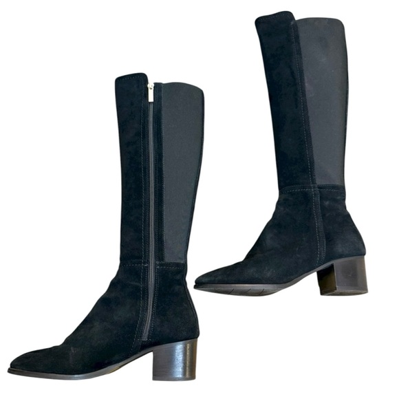 Aquatalia Nova Knee High Suede Boots Size 8.5 - Picture 6 of 14